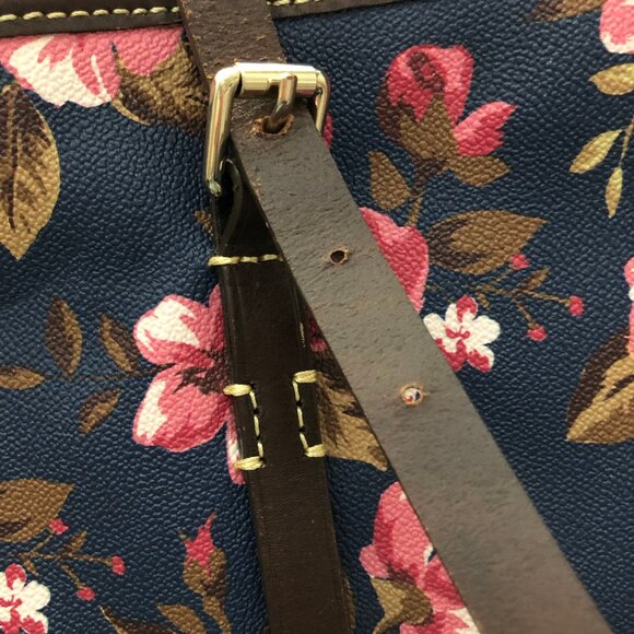 Navy Dooney & Bourke Tote Bag - Picture 7 of 7